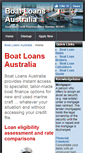 Mobile Screenshot of boat-loans.com.au